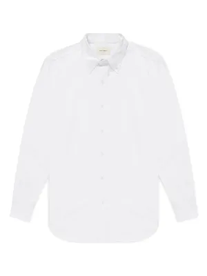 Cotton Button Down Shirt - White