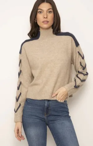 Millie Whipstitch Mockneck