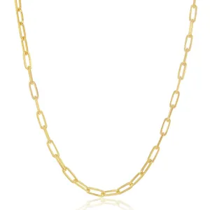 Paperclip Golden Chain - 3.2mm